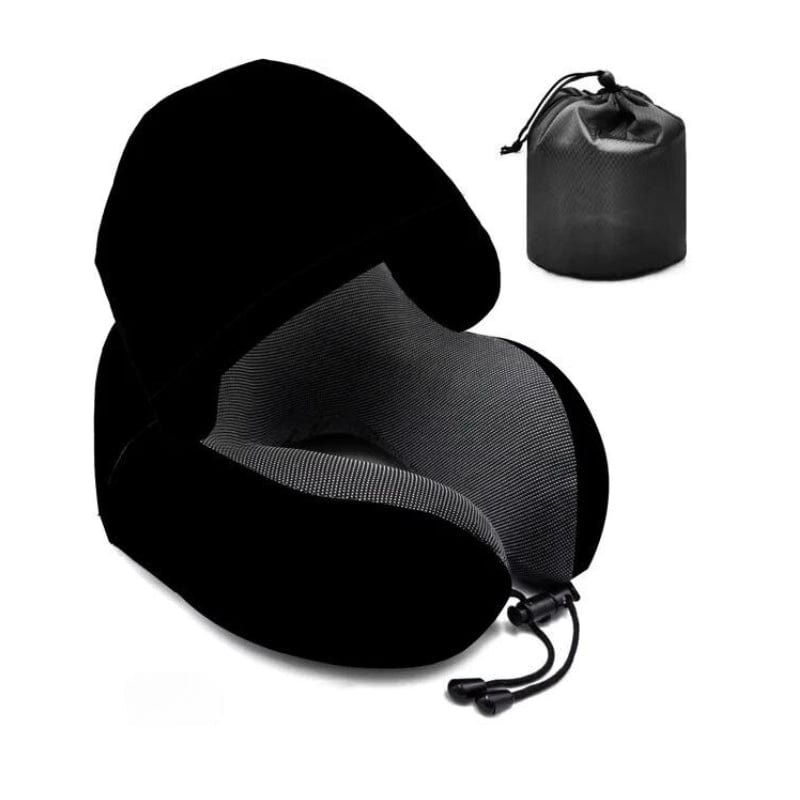 Noir 2 Appui Tête de Voyage pour Transport Univers du Voyage