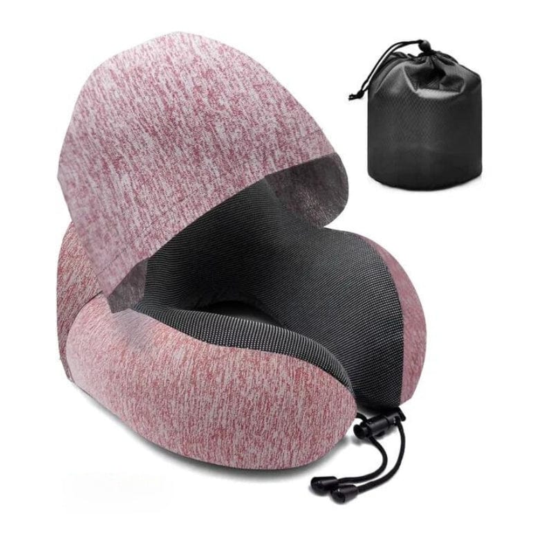 Rouge Appui Tête de Voyage pour Transport Univers du Voyage