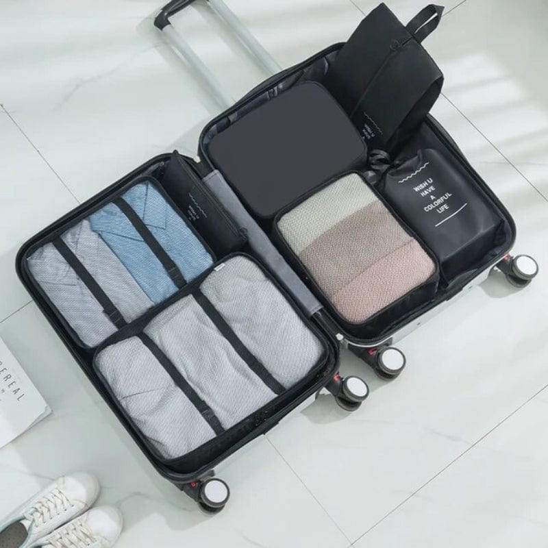 Noir Bagage Organisateur Univers du Voyage