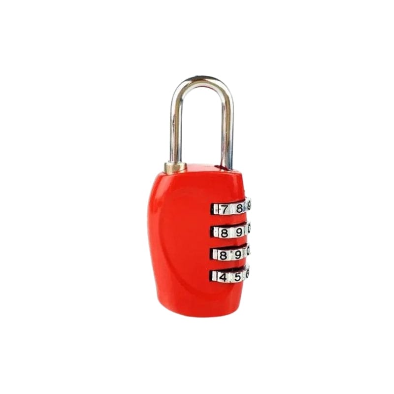 Rouge / Modèle 1 Cadenas à Code 4 Chiffres Valise Univers du Voyage