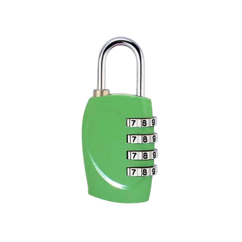 Vert / Modèle 1 Cadenas à Code 4 Chiffres Valise Univers du Voyage