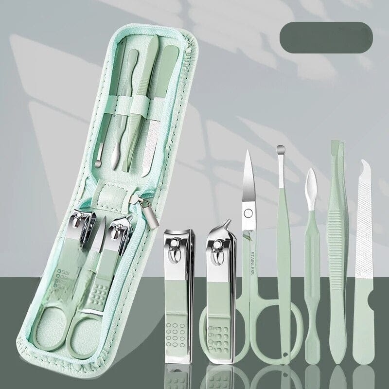 Vert 7 Pièces Coupe Ongle De Voyage Univers du Voyage