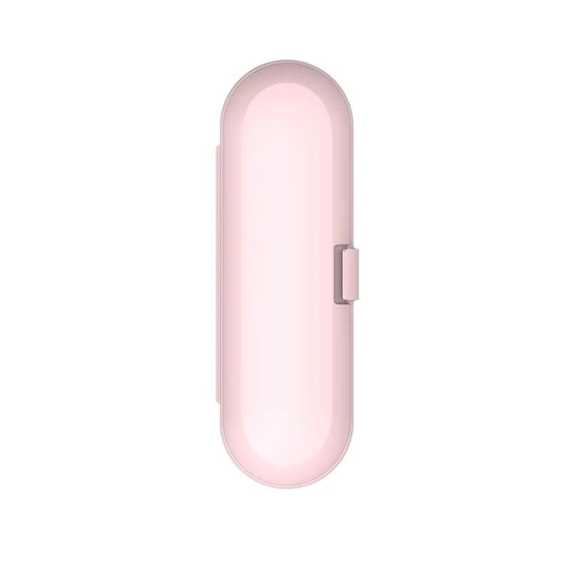 Rose Clair Etui Brosse à Dent Electrique Univers du Voyage