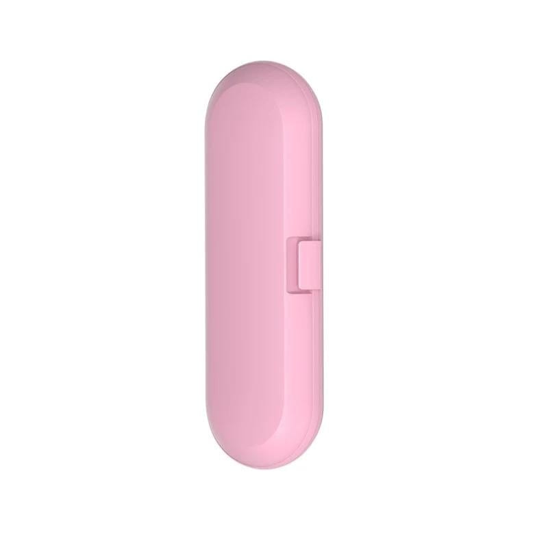 Rose Etui Brosse à Dent Electrique Univers du Voyage
