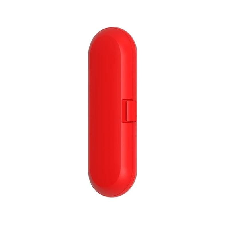 Rouge Etui Brosse à Dent Electrique Univers du Voyage