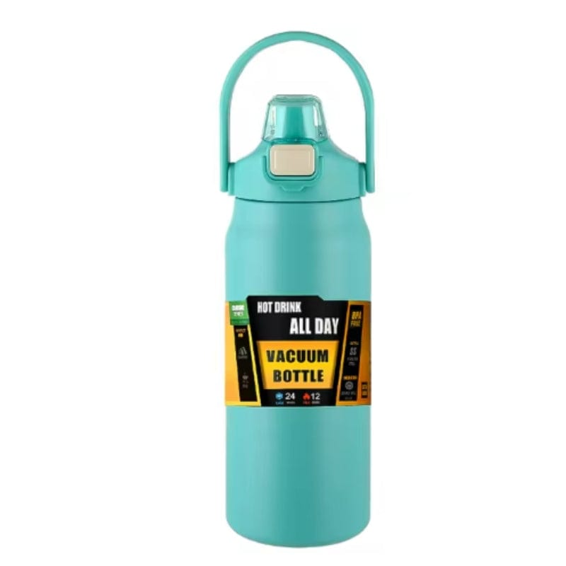 Bleu Turquoise / 800ml Gourde 1L Univers du Voyage