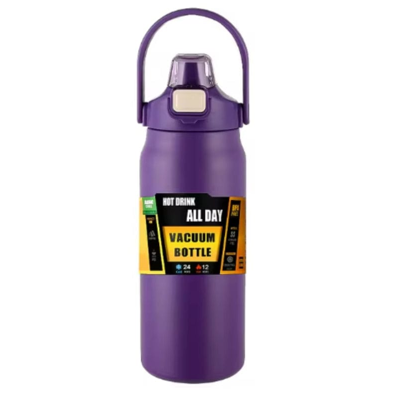 Violet / 800ml Gourde 1L Univers du Voyage