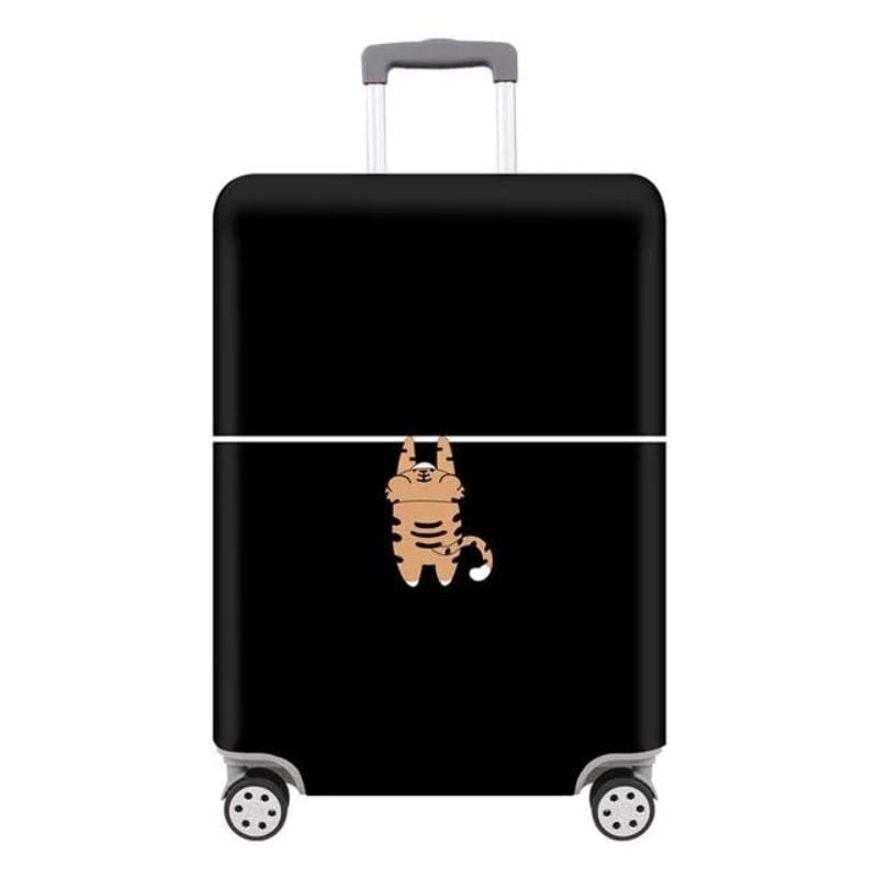 Noir Motif Tigre / S Housse De Protection Pour Valises Univers du Voyage
