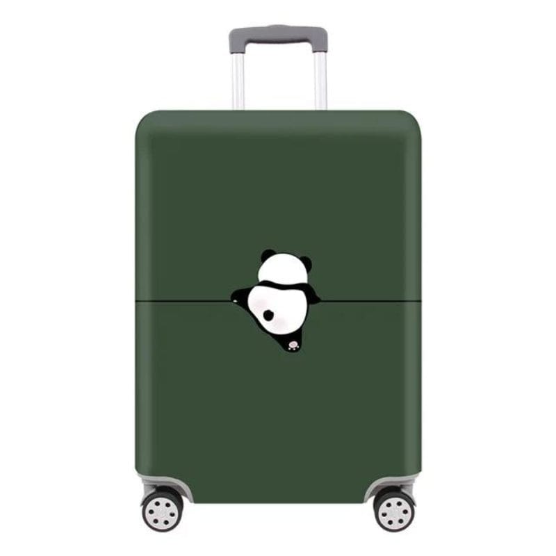 Vert Motif Panda / S Housse De Protection Pour Valises Univers du Voyage