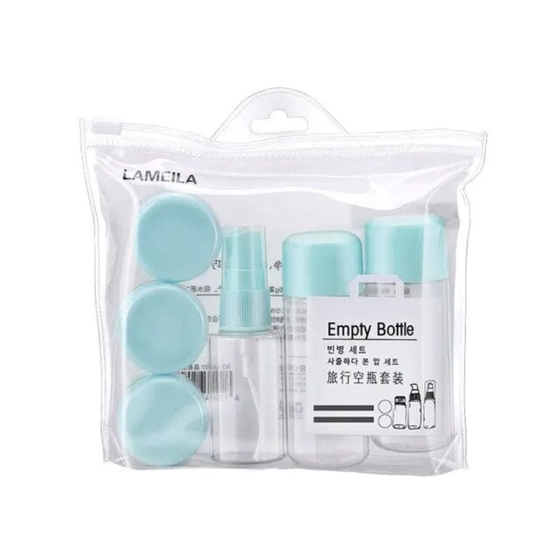 Bleu Kit De Voyage Flacons Vides Univers du Voyage