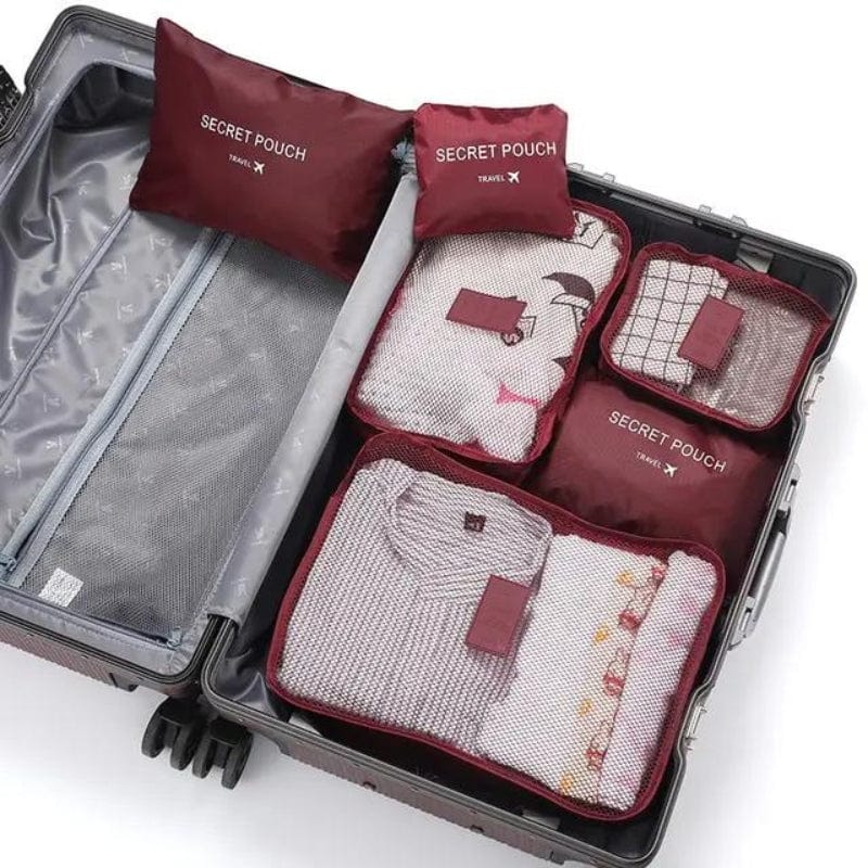 Bordeaux Kit Organisateur De Bagage Univers du Voyage
