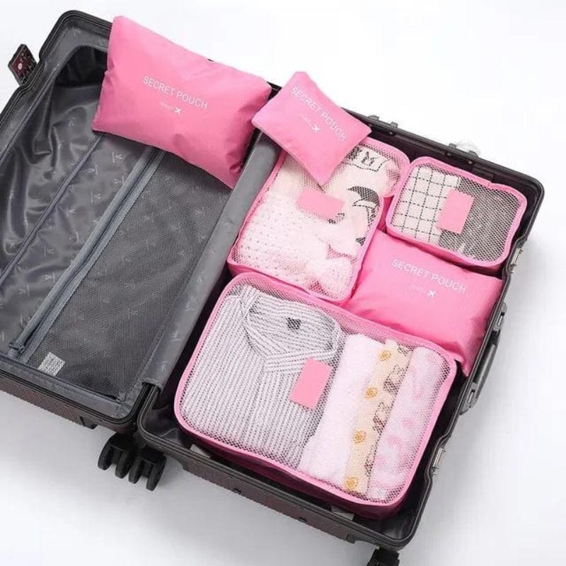 Rose Kit Organisateur De Bagage Univers du Voyage