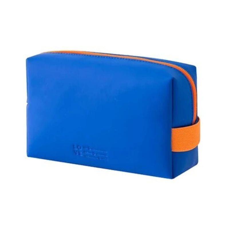Bleu Petite Trousse de Toilette Univers du Voyage