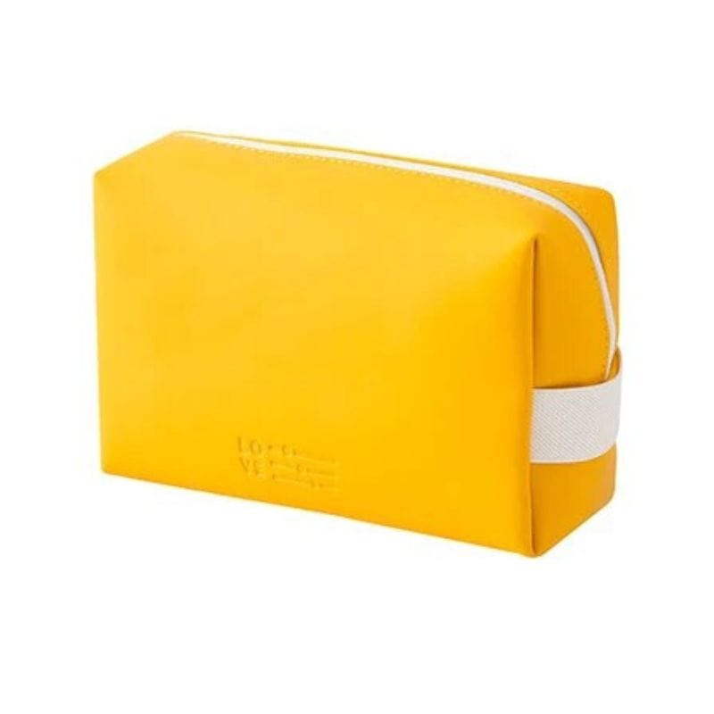 Jaune Petite Trousse de Toilette Univers du Voyage