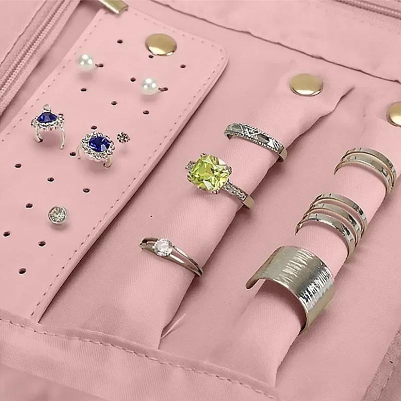 Pochette à Bijoux Univers du Voyage