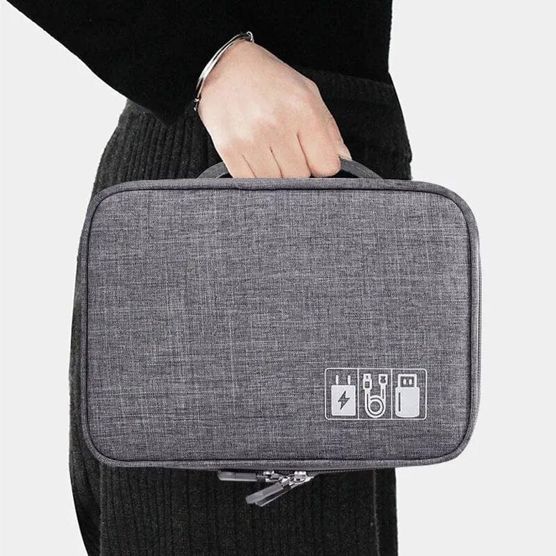 Pochette De Rangement De Cable Pour Voyager Univers du Voyage