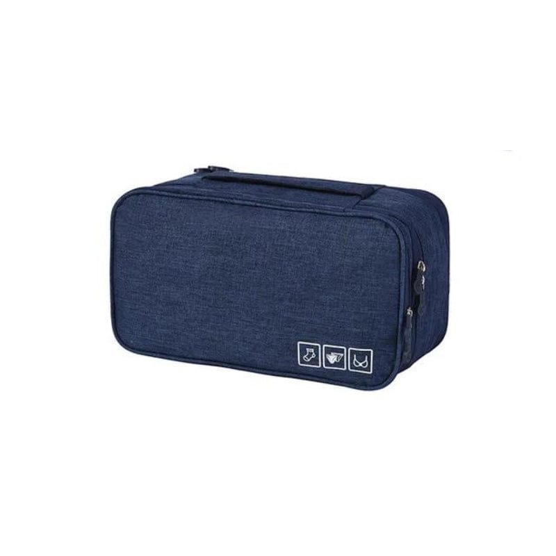 Bleu Marine Pochette Sous Vêtement Voyage Univers du Voyage