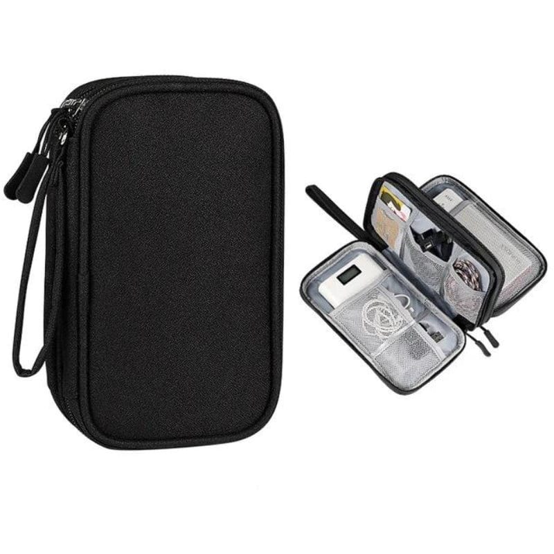 Pochette Voyage Pour Câbles & Chargeurs Univers du Voyage