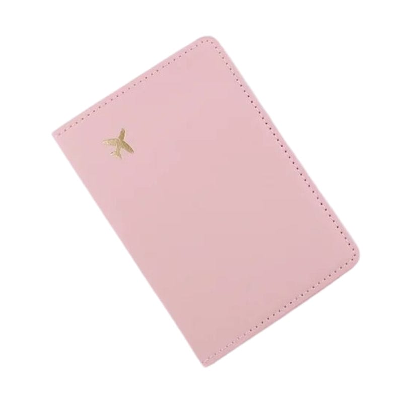 Rose Protection Passeport Simili Univers du Voyage