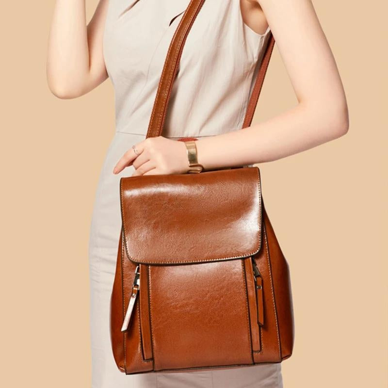 Sac à Dos en Cuir Femme