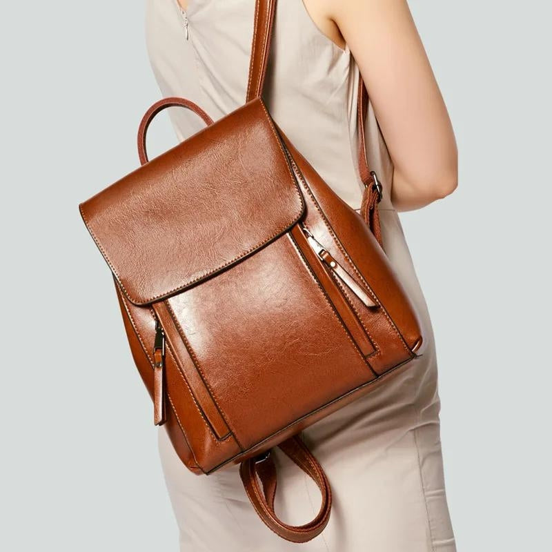 Sac à Dos en Cuir Femme