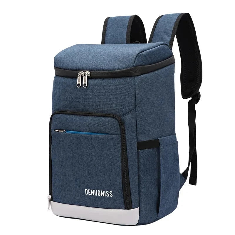 Bleu Marine Sac à Dos Isotherme Univers du Voyage