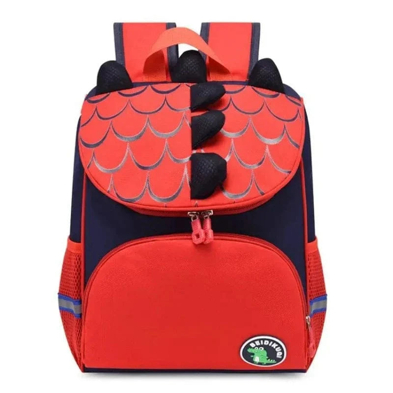 Rouge et Bleu Marine / Personnalisé Sac à Dos Personnalisable Enfant Univers du Voyage