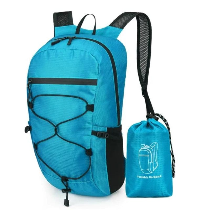 Bleu ciel Sac à Dos Pliable et Imperméable Univers du Voyage