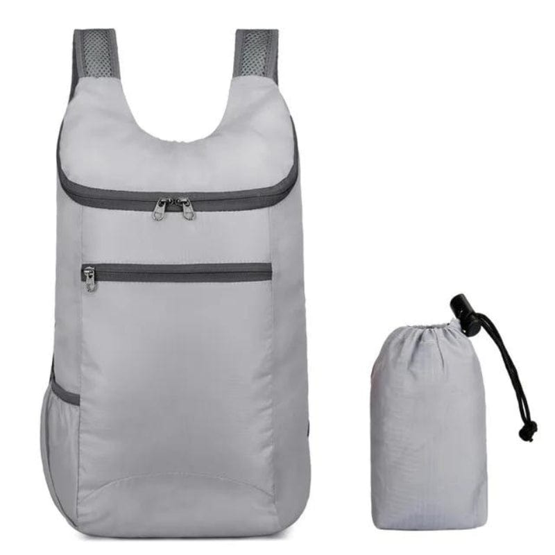 Gris Sac à Dos Pliable Waterproof Univers du Voyage