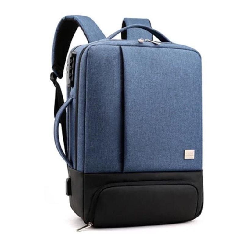 Bleu Sac à Dos pour Ordinateur Portable Antivol Univers du Voyage