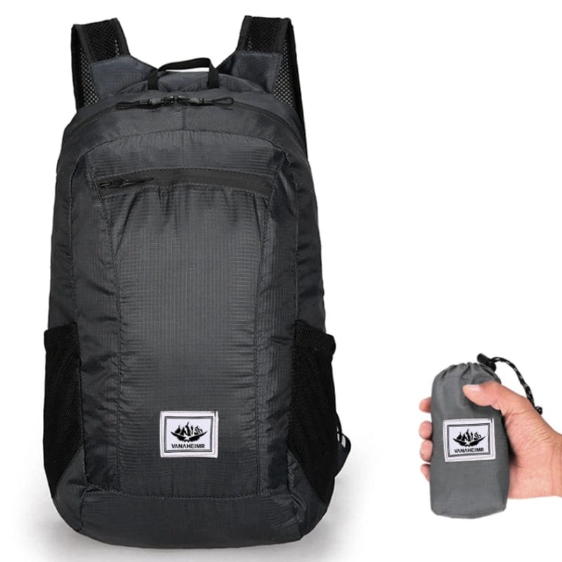 Noir Sac à Dos Randonnée Ultra Léger Univers du Voyage