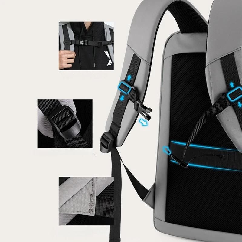 Sac à Dos Rigide pour Ordinateur Portable Univers du Voyage