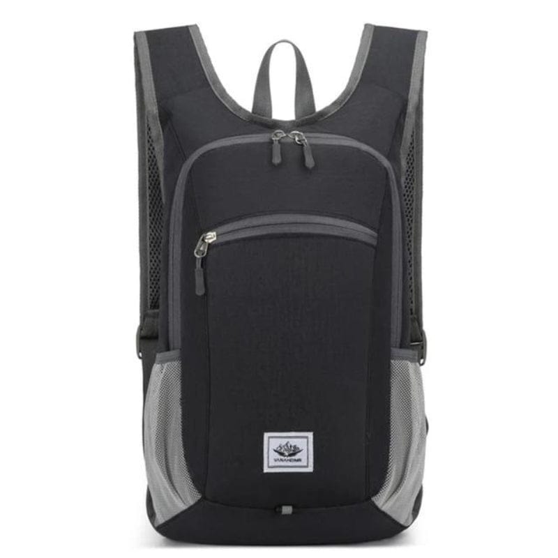 Noir Sac à Dos Ultraléger Pliable Univers du Voyage