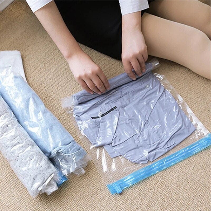 Sac Compression Voyage Sans Aspirateur Univers du Voyage