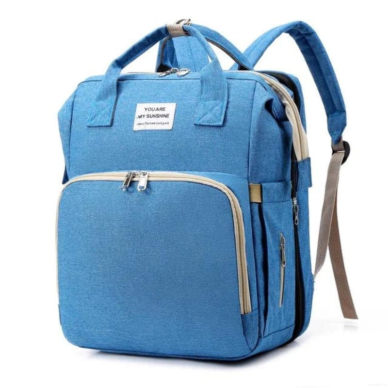 Bleu Ciel Sac de Voyage à Langer Confort pour Bébé Univers du Voyage