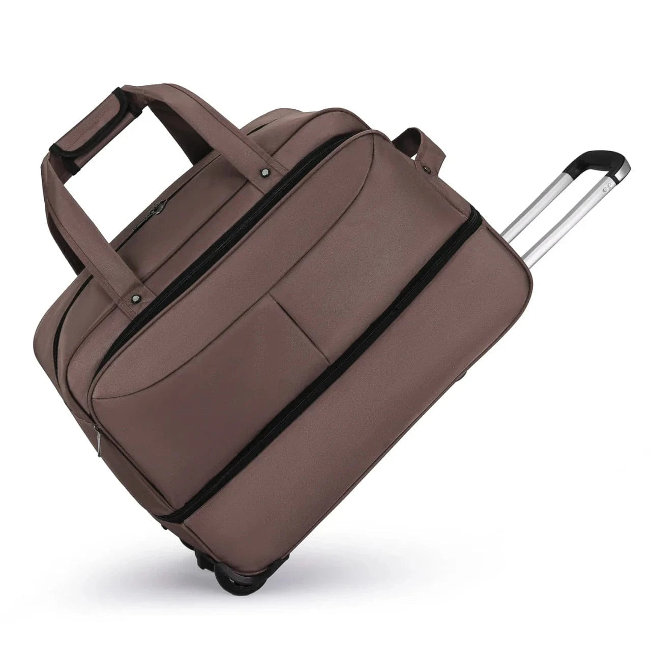 Marron / S Sac De Voyage à Roulettes Unisexe Univers du Voyage