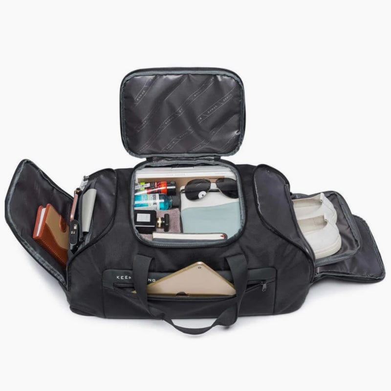 Noir Sac De Voyage Convertible Univers du Voyage