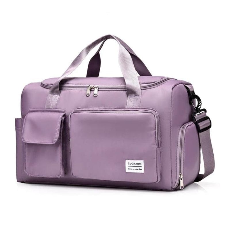 Lavande Sac de Voyage Femme avec Rangement Chaussures Univers du Voyage