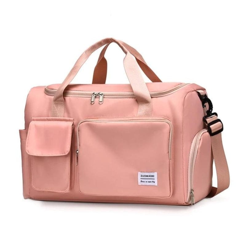 Rose Sac de Voyage Femme avec Rangement Chaussures Univers du Voyage