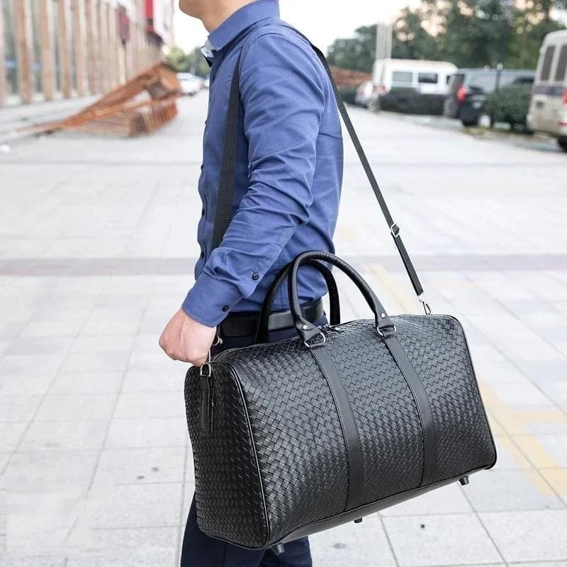 Sac de Voyage PU Noir Univers du Voyage