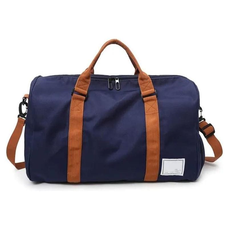 Bleu Sac Week-End avec Compartiment Chaussures Univers du Voyage