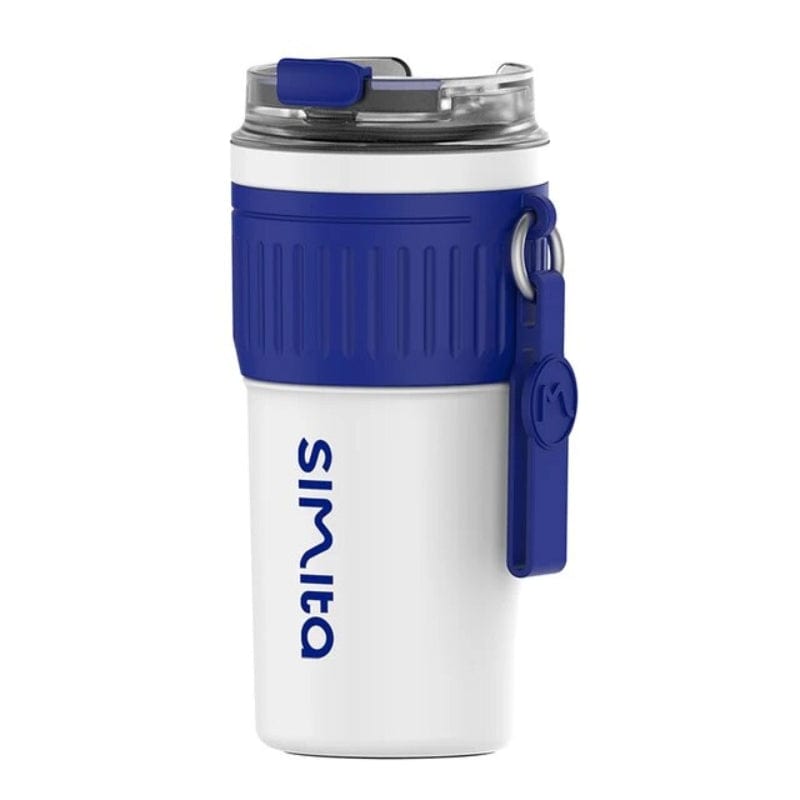 Bleu / 500ml Thermos Café Voyage Univers du Voyage