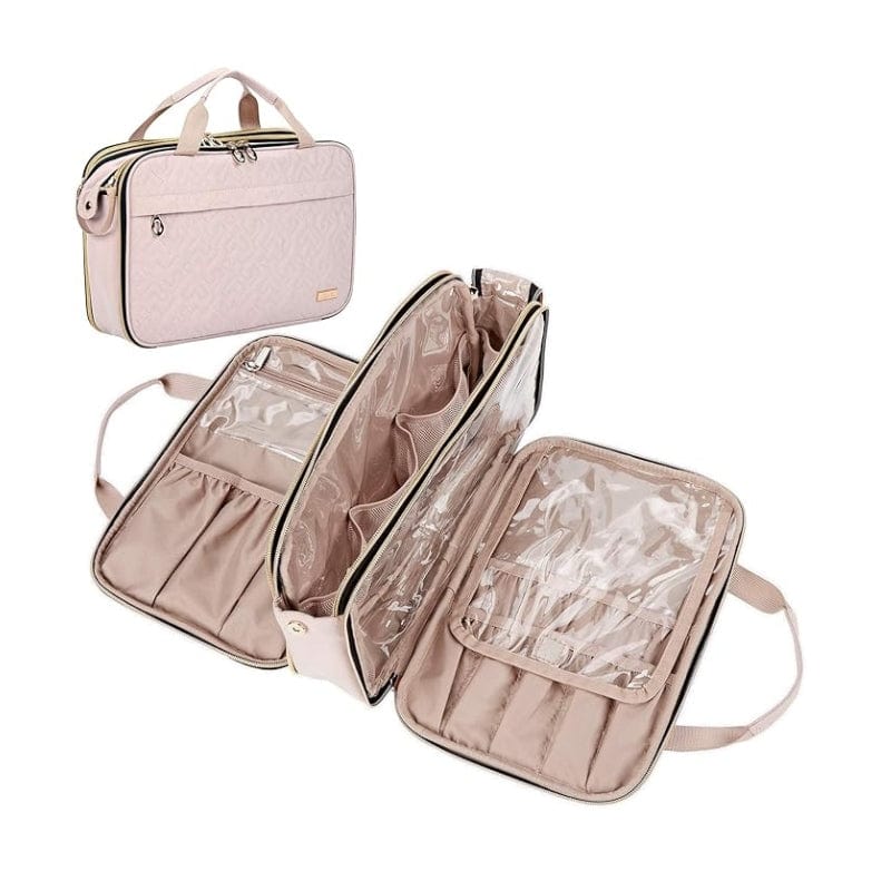 Rose Trousse de Maquillage Voyage Univers du Voyage