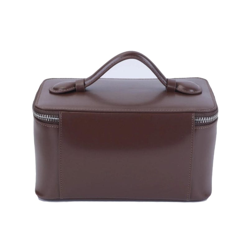 Trousse de Toilette Cuir Personnalisable Univers du Voyage