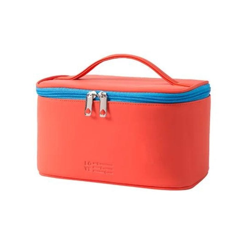 Rouge Trousse de Toilette et Maquillage Univers du Voyage