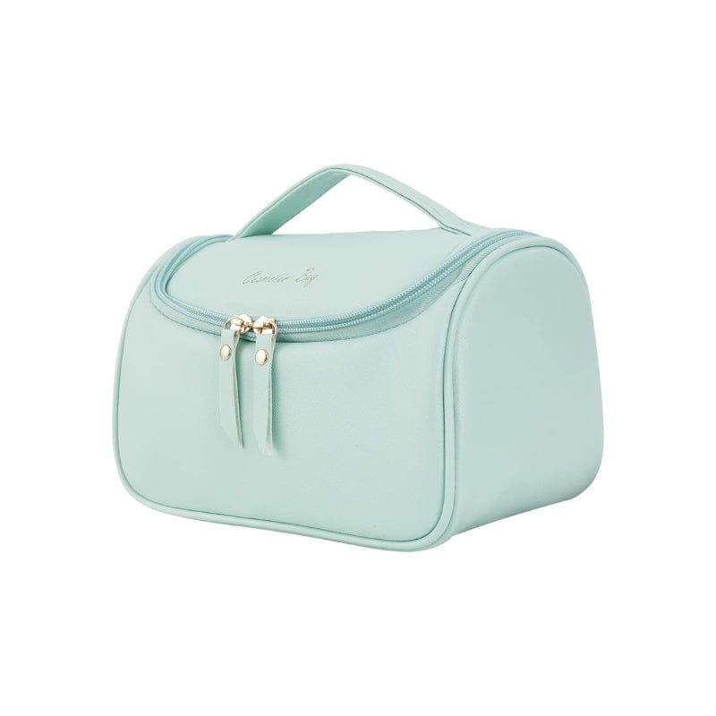 Vert Trousse de Toilette Femme PU Univers du Voyage