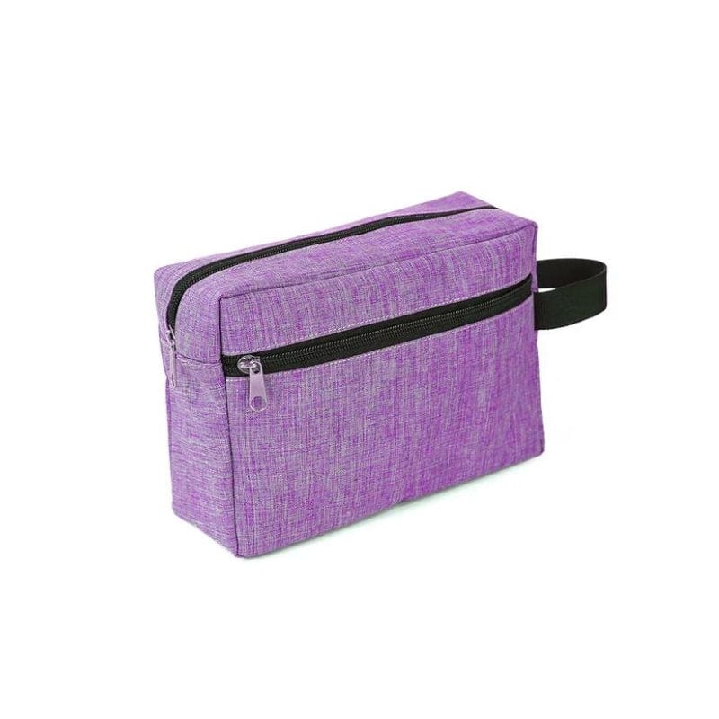 Violet / Sans Gravure Personnalisée Trousse de Toilette Personnalisable Univers du Voyage