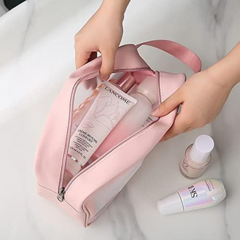 Trousse de Toilette Transparente Avion Univers du Voyage