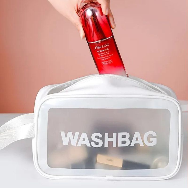 Trousse de Toilette Transparente Avion