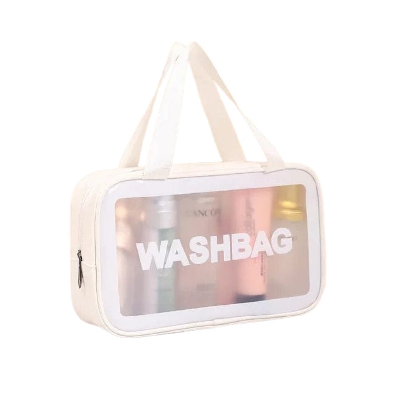 Blanc / L Trousse de Toilette Transparente Voyage Univers du Voyage